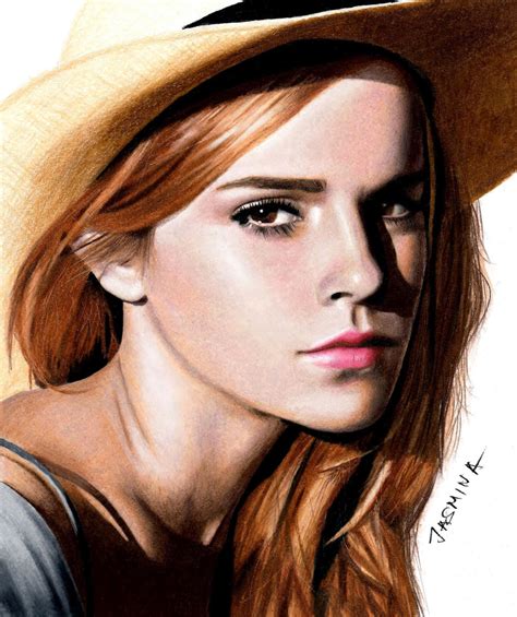 emma watson pencil drawing